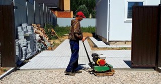 Устройство въезда на участок Карасук, цена от 50657 руб.